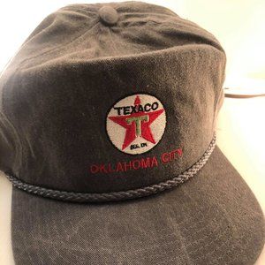 Vintage Texaco Oklahoma City Snap Cap Hat